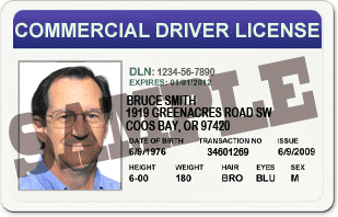 Commercial Drivers License (CDL)