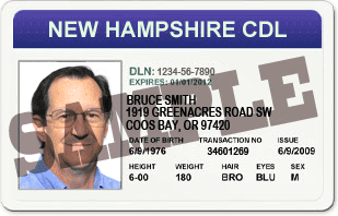  New Hampshire CDL License