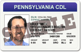  Pennsylvania CDL License